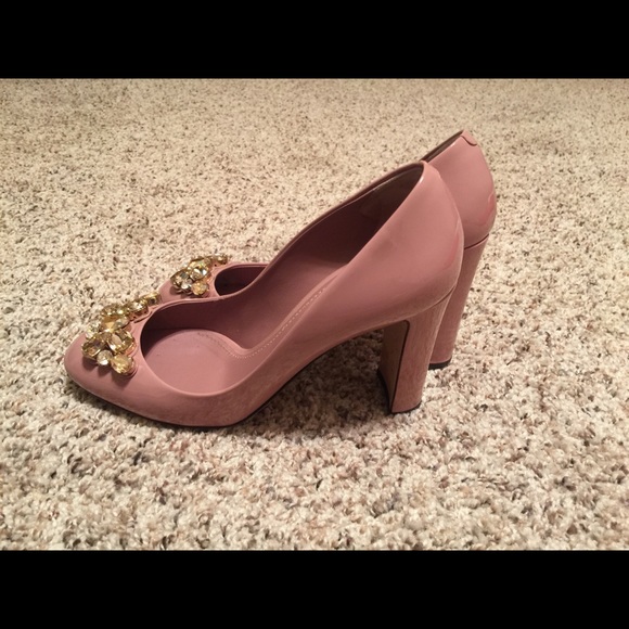 Dolce & Gabbana pink crystal heels size 38 - Picture 4 of 4